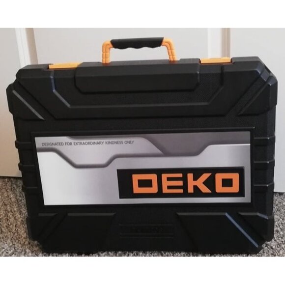 New 208 Piece Tool Set,General Household Hand Tool Kit, Auto Repair Tool Box - Picture 2 of 2